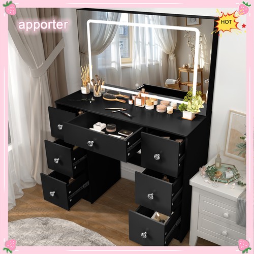 Vanity desk with - with, and