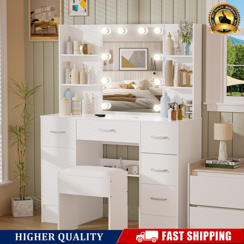 Dressing table with led - dressing,