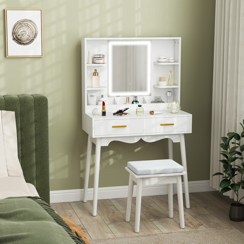 Dressing table with - with, and