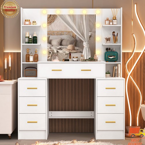 Vanity dressing table with - table,