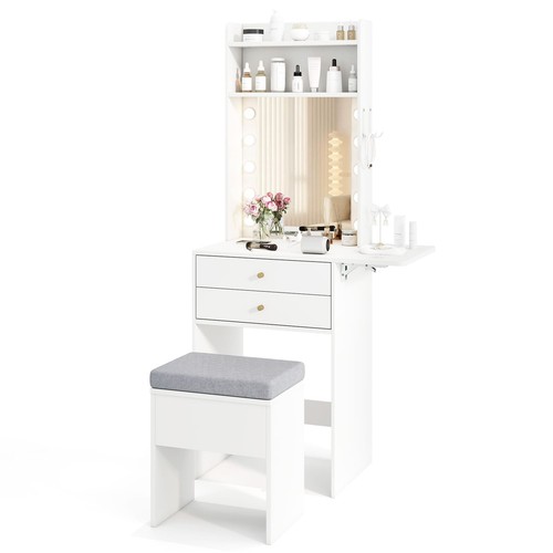 Small makeup vanity - vanity, desk