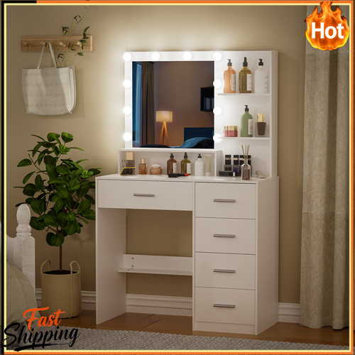 Vanity dressing table with - dressing,