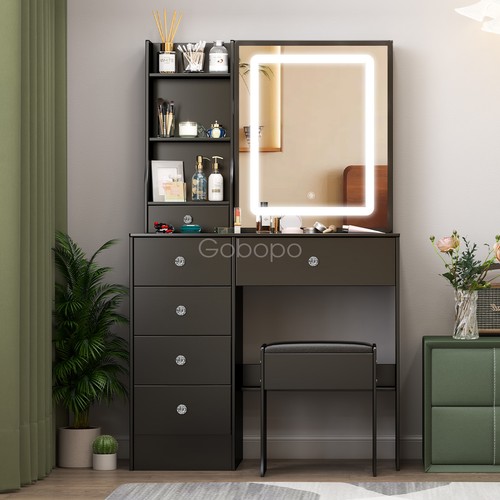 Drawers dressing table black - dressing,