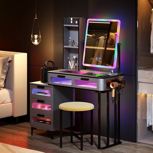 Makeup dressing table with - makeup,