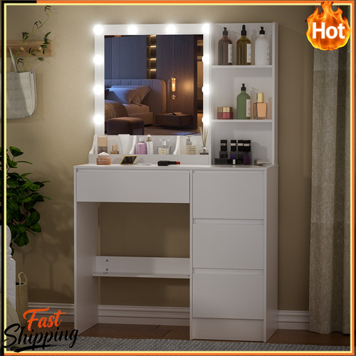 Vanity dressing table with - table, 10