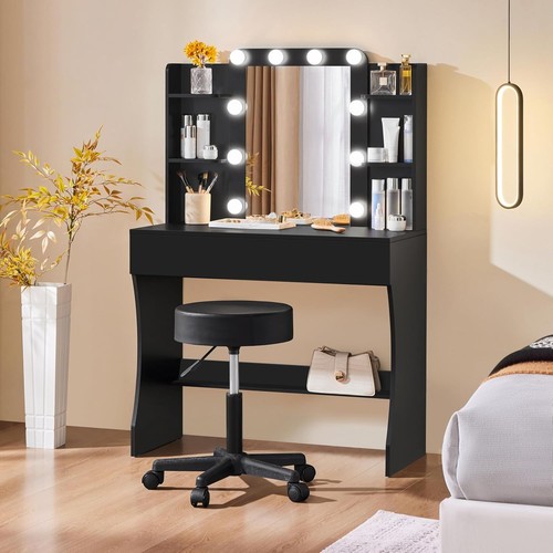Dressing table with mirror - dressing, and
