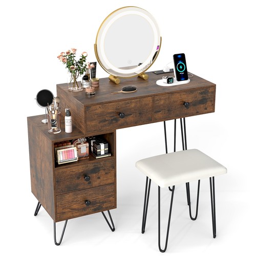 Gymax makeup vanity - gymax,