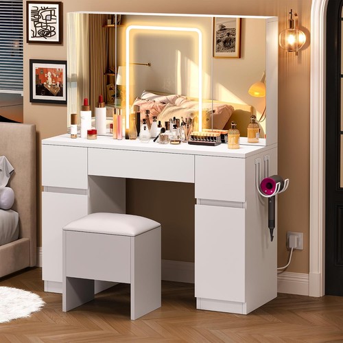 Large dressing table with led - dressing,