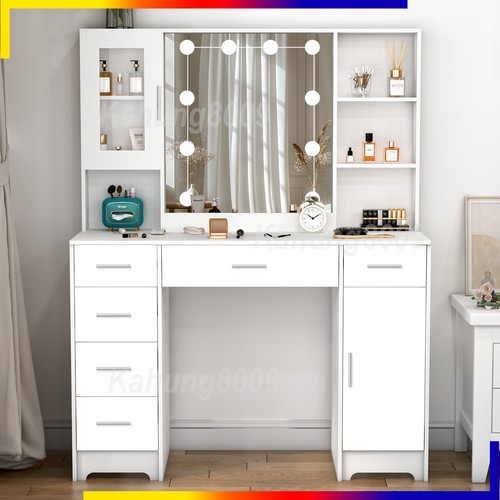Drawers vanity makeup - 6, desk