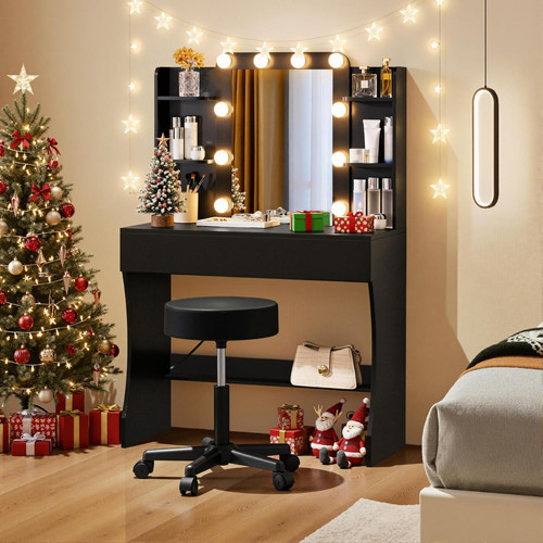 Dressing table with - table, and