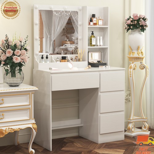 Dressing table vanity - set, w/