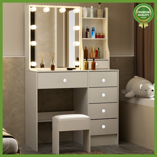 Vanity makeup table drawers - vanity,