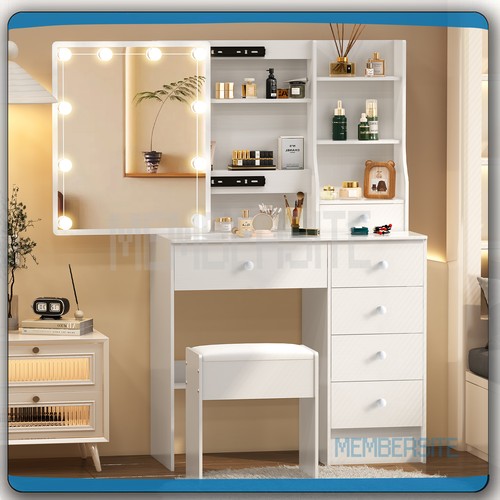 Dressing table with led - table,