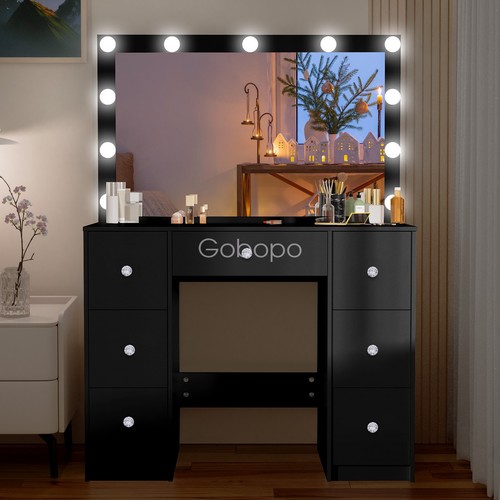 Dressing table with led - dressing,